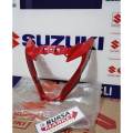 BATOK FRAME KEPALA SATRIA FU FACELIFT MERAH TUA ASLI ORIGINAL SUZUKI SGP. 