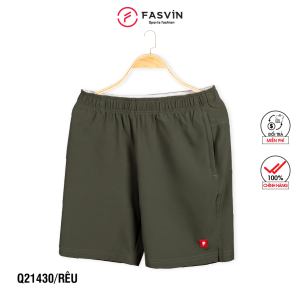 Quần đùi thể thao nam Fasvin Q21430.HN vải gió chun mềm mại co giãn thoải mái năng động trẻ trung