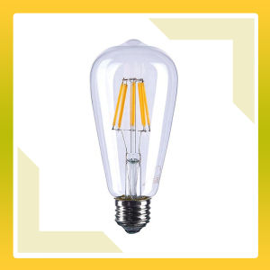 Lampu Led Filamen 4 Watt / Lampu Edison 4watt/Lampu Cafe 4w ST64