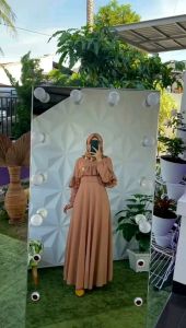 FIKKA DRESS gamis elegant gamis dewasa gamis pesta