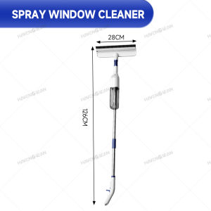 HavenClean New Multifunctional Spray Mop & Window Cleaning Tool With Cleaning Brush & Squeegee and Mop Head