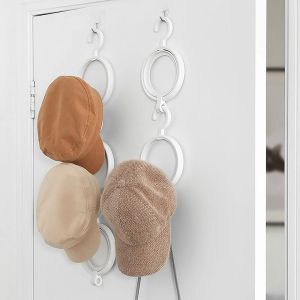 Foldable Hat Storage Rack Potable Hat Racks Storage Rack for Clothing Storage Wig Storage Space Saving Closet Cap Rack