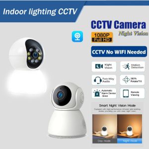 V380 Pro Home Light CCTV Camera PTZ Smart Security Wifi Connect To Cellphone Two-Way Audio 360°