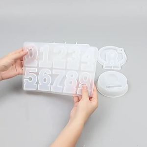 Efficient Silicone Holiday Molds Heat Resistant For Resin Soap Making Christmas Party Decoration Crafts