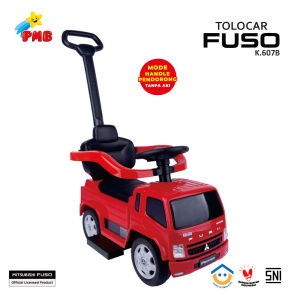 Mainan Anak Mobil Mobilan Model Mitsubishi FUSO  TOLOCAR Mode Dorong Manual Mainan Anak PMB K607B