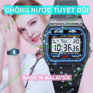 Đồng Hồ Thời Trang Điện Tử CA.S|.O 1  SX tại Malaysia Chống Nước Tuyệt Đối Pin Lâu 7 Năm Đầy Đủ Chức Năng CH02
