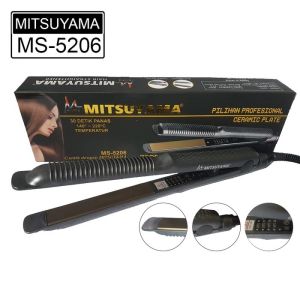Catok Pelurus Rambut Hair Straightener MS-5206 Ori - Catokan rambut