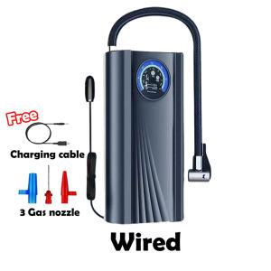 <𝙇𝒂𝙯𝑺𝙜𝑴𝙖𝒍𝙡> 12V Portable Car Tyre Electric Pump –Wired (CIG) / Wireless (USB) Air Compressor Inflator for Cars & Motorcycles