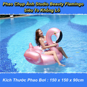 Phao Bơi Hồng Hạc Xinh Xắn Chụp Ảnh Studio Beauty Flamingo - WorldMart
