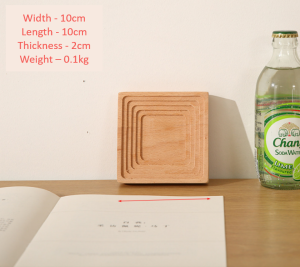 CozyJoy Muji Style Wooden Tray Dessert Cake Serving Tray Food Tray Wooden Plate Tableware Dinnerware Dulang Kayu 日式木质托盘