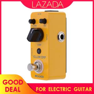 Mooer Yellow Comp Pedal: A Compact Optical Compressor for Electric Guitars