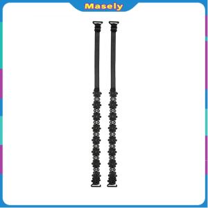 Masely 1 Pair Floral Lace Adjustable Bra Straps Decor Replacement Shoulder Straps for Tube Top Dress