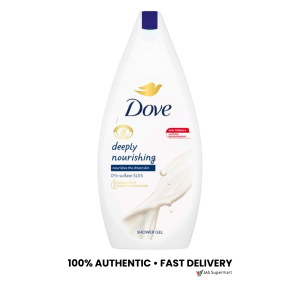 Dove Deep Nourishing Shower Gel 450mL Moisturizing Body Wash for Dry Sensitive Skin Sulfate Free