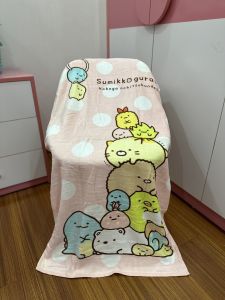 Khăn Tắm cotton MJ cao cấp 60x120cm Cho Bé Sơ Sinh trẻ em thấm hút tốt không ra màu