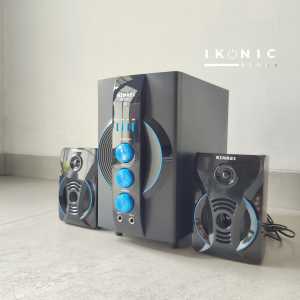 IKONIC Speaker bluetooth Salon Aktif Multi Media 2 in 1 Speaker SR 878 G