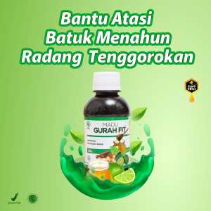 Madu Gurah Fit Asli Obat Batuk Berdahak Paling Ampuh - Madu Gurahfit Obat Batuk Kering dan Gatal