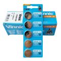 Pin Khuy Cúc Áo pin nút VINNIC CR2032 3V Lithium dùng cho đồng hồ, thiết bị điện tử. 