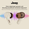 Jeep EW133 Wireless Earbuds, Bluetooth 5.4 Headphones in Ear with  ENC Noise Cancelling Mic, HiFi Stereo Deep Bass Wireless Earphones 15H Playtime, in-Ear Earbud Headsets For Samsung/Xiaomi/Huawei/Apple/Oppo. 