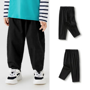 Balabala trẻ em quần bé trai trơn đơn giản lỏng Quần Harem mùa thu thời trang mới