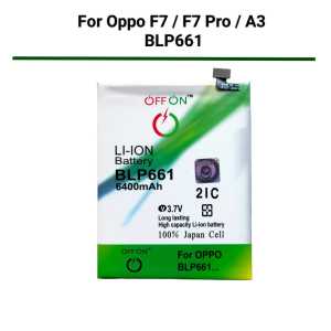 Baterai Double Power F7 A3 BLP661 CPH1819 Original Batre Battery Double IC