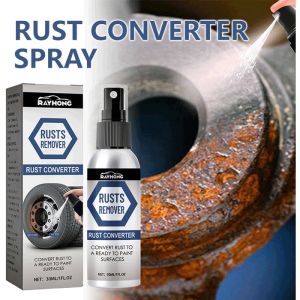 防锈转化剂喷雾Rust Converter Spray Automotive Wheels Tires Rims Door Locks Cleaning Rust Removing Retrofit Lubricant汽车轮毂轮胎钢圈门锁清洁除锈翻新润滑剂