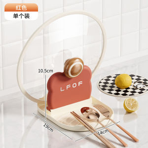 Tableware Storage Pot Lid Holder Kitchen Plates Organizer Rack Washable Drain Rack Spoon Fork Spatula Holders