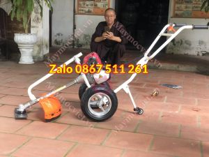 Máy phát cỏ đẩy tay chạy xăng tại Đồng nai