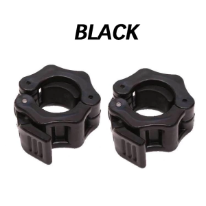 1 Pair Set Exercise Barbell Collars/Barbell Lock 25 mm Olympic Standard Weight Bar Clamps