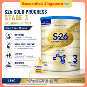 Wyeth S-26 Gold Progress Stage 3 Growing-up Formula 1.6kg - From 12 Months