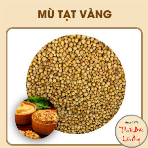 1kg Hạt mù tạt vàng Ấn Độ nguyên hạt