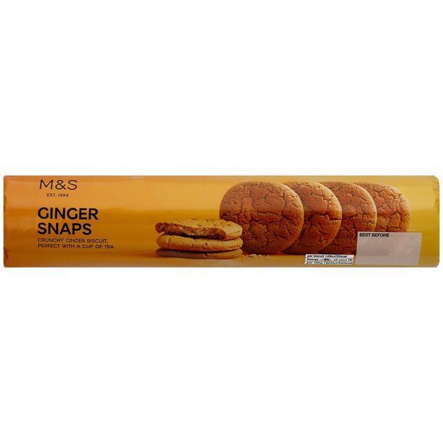 M&S Marks&Spencer Ginger Snaps Biscuits 250g Lazada