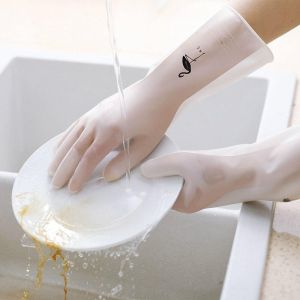 Rubber Dish Washing Gloves Kitchen gloves Waterproof Durable Vegetable Washing Gloves Cleaning Glove