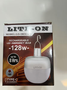 Rechargable LED Light Bulb USB Portable Lamp for Emergency Camping Night Market Lampu Malam Kecemasan