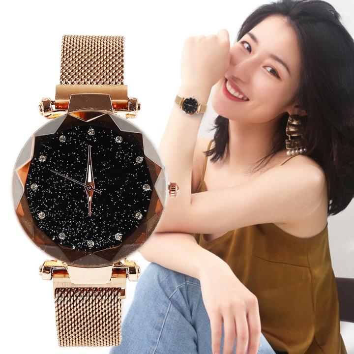 KICADN Women's Watches Starry Sky Diamond Quartz India | Ubuy