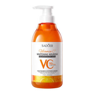 Vitamin C Whitening Shower Gel 520ml Moisturizing Deep Cleansing Brightening drying long-lasting fragrance improves rough skin for sensitive skin