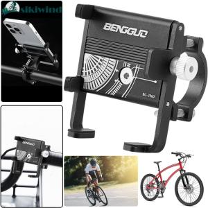 Bicycle Phone Reliable Mount Aluminium Alloy Bike Phone Stand One-Hand Operation Adjustable for 50-95mm Width Smartphone
