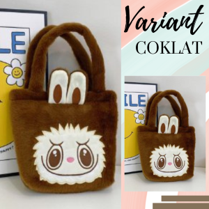 Tas Selempang Remaja Wanita Bag Anak Anak Cewek Kekinian Karakter Labubu Gaya Korean Style