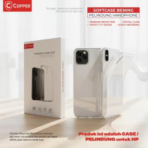 Softcase Silicon Clear Case Untuk Samsung A02 ( Brand: COPPERINDO )