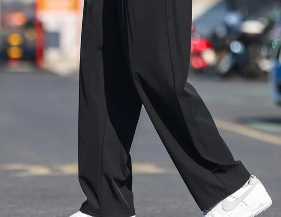 Straight leg hotsell sports trousers