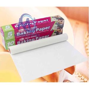 กระดาษไข BAKING PAPER กระดาษรองอบ กระดาษรองกันติด อุปกรณ์เบเกอรี่ ยาว 5เมตร และ10เมตร  MS99