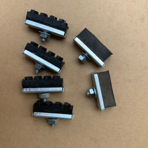 Combo 2 Cặp Má Phanh Má Thắng Dành Cho Xe Đạp Thống Nhất Đời Cũ - Xe Cào Cào - ASAMA - Xe Mini Má Phanh Trước Sau Xe Đạp