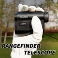 REVASRI Golf Laser Rangefinder 600M Rechargeable Battery,Slope and Flag Pole Lock Vibration for Golfing. 