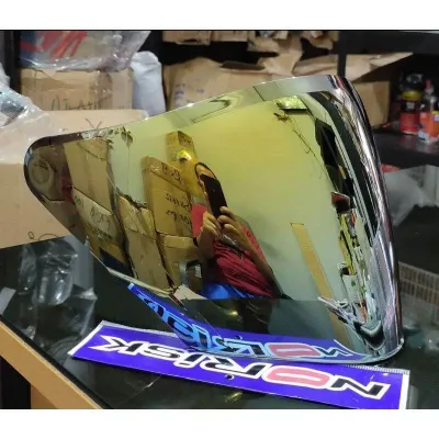 kaca visor helm ALV ULTRON iridium/kaca ALV ultron NORISK PRESISI MANTAP