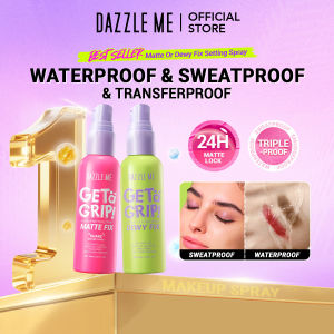 [HOT] DAZZLE ME Get a Grip Collection Makeup Setting Spray  - Suitable to ALL Skin Type (Dewy Matte Acne Hydro Continuous Fine Mist)