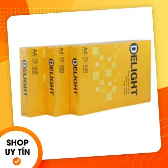 Giấy A4 Delight 70 gsm Giấy in photo A4 Giấy A4 giá rẻ | Lazada.vn