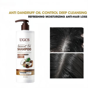 500ML Amino Acid Coconut Shampoo Oil Control Cleaning Scalp Dandruff Hair Fluffy Repair Frizz Suppleness Hair Shampoo Lasting Fragrance Coconut Essence Shampoo