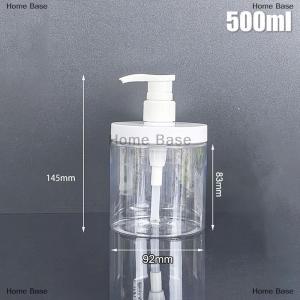 [COD] Home Base 100-800ml xà phòng Dispenser chai dầu gội vòi hoa sen Gel chai refilable rộng miệng Lotion tay khử trùng chai phòng tắm container