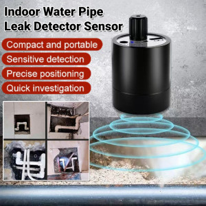 Water Leak Detector Sensor Underground Wall Radio Amplifier Detector Indoor Water Pipe Leak Detector