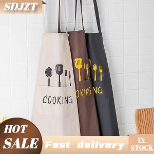 SDJZT Tạp dề không thấm nước oilproof có thể lau tay nhà bếp quần áo làm việc nhà nấu ăn làm sạch nam giới và phụ nữ phổ quát không tay tạp dề