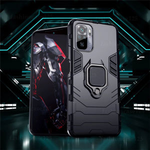 RealmeGT3 Shockproof Case For Realme GT3 GT 3 RealmeGT3 5G 2023 Soft TPU Edge Hard PC Phone Casing Back Cover Car Stand Ring Holder Bracket Amor Simple Fashion Anti Drop